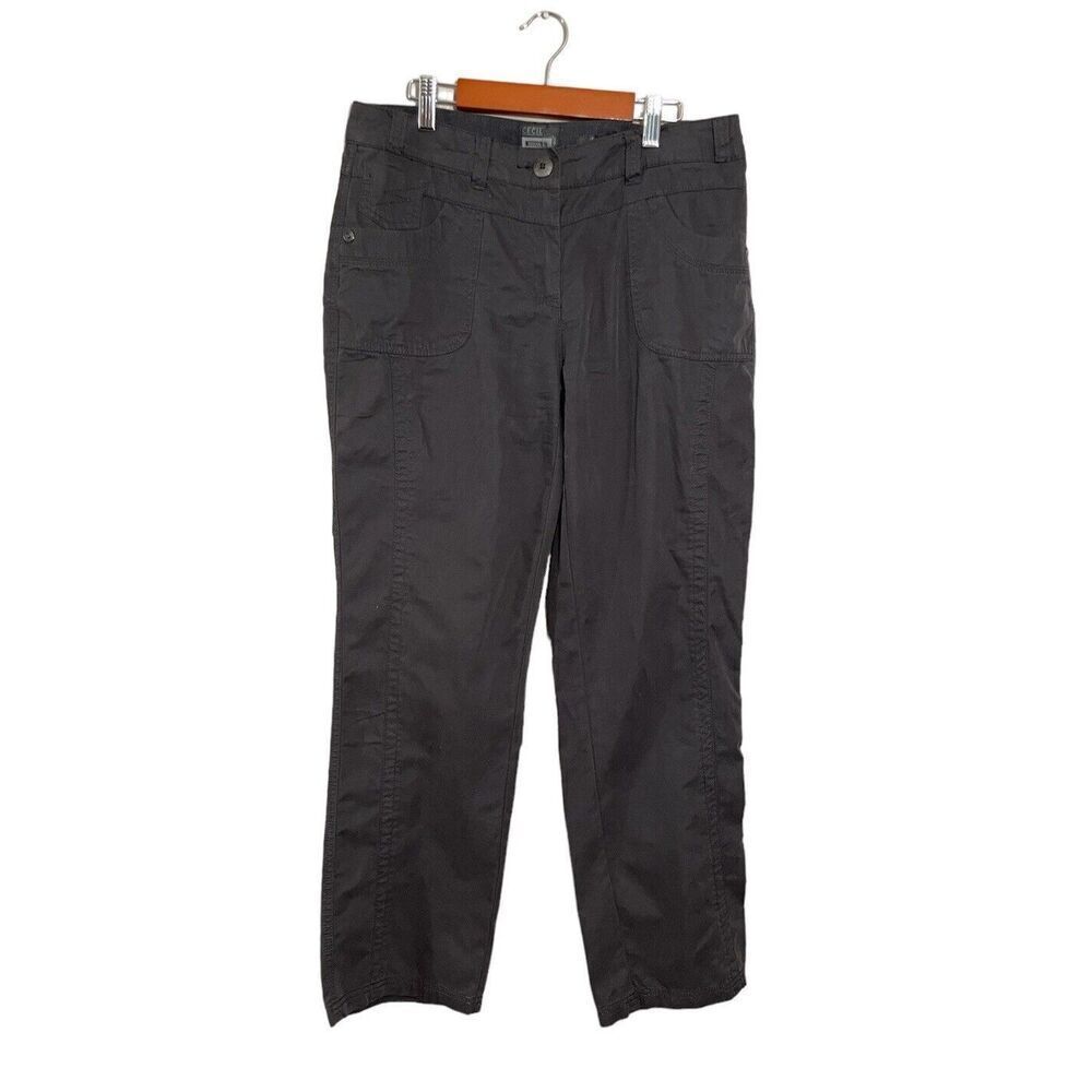 Cecil Jessy Pants‎ Khaki Trousers Women’s 30 Mid Rise Cargo Pants Cotton Blend